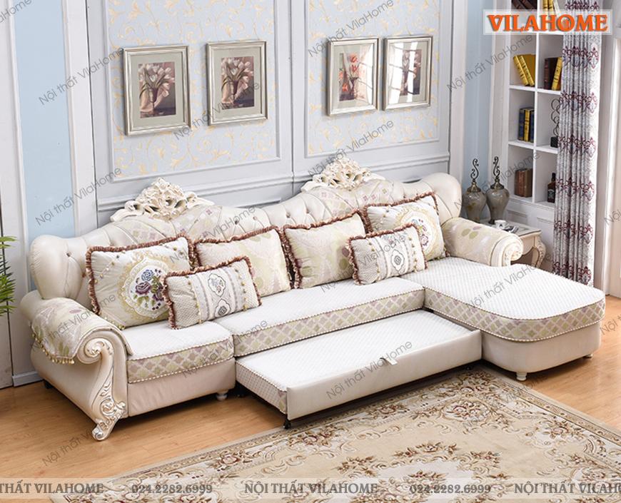 Ghế sofa tân cổ điển giúp không gian trở nên sang trọng hơn