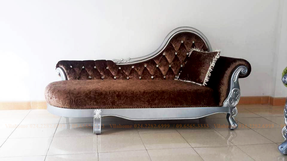 Màu sắc sofa tân cổ điển chú trọng vào những mảng màu đối lập.