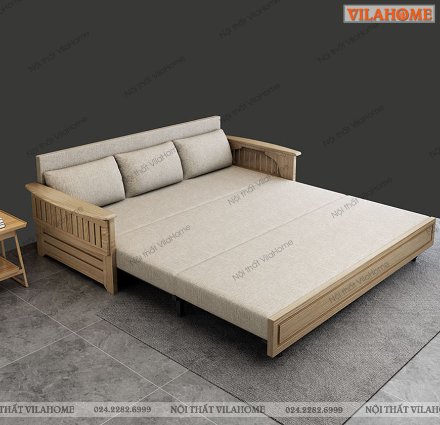 Ghế sofa giường gỗ
