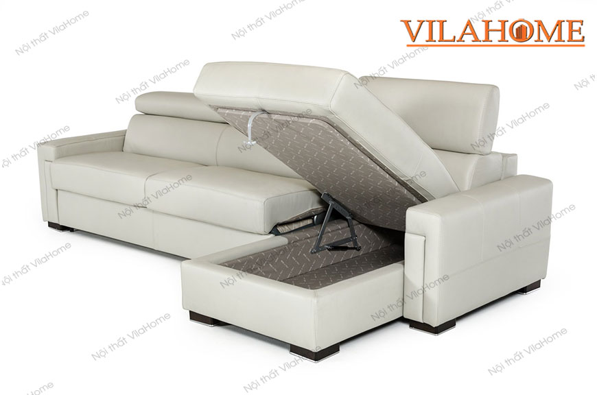 Sofa văng giường màu trắng