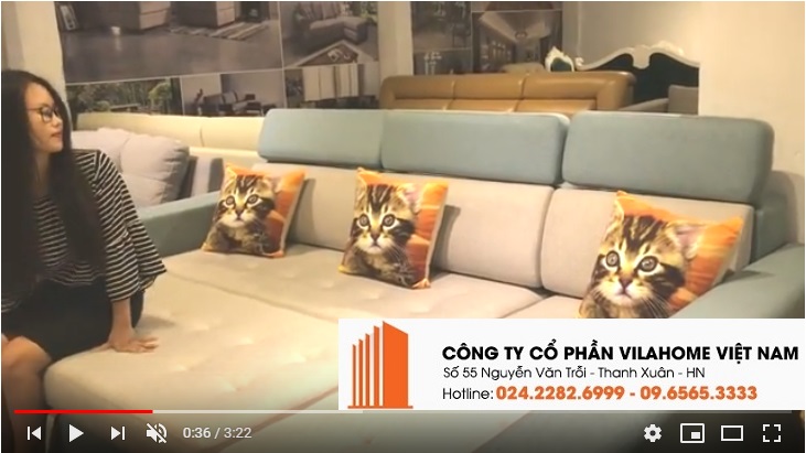 Mẫu sofa giường đa năng có sẵn tại kho vila