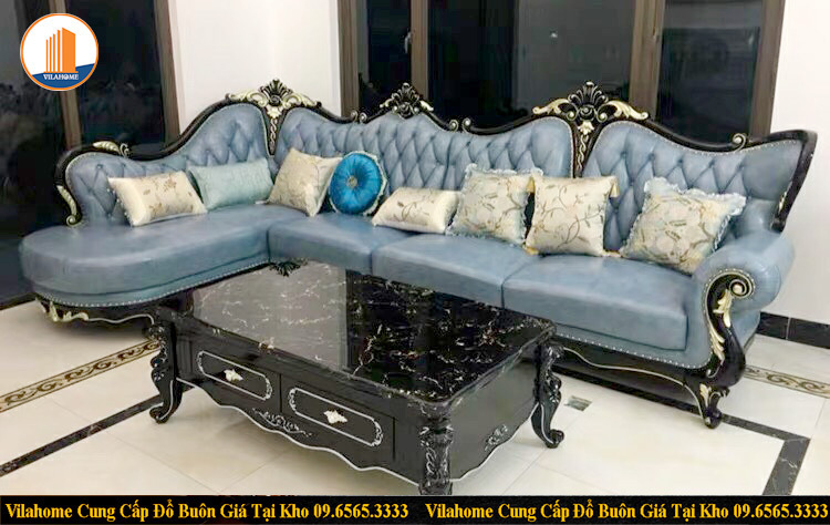 Mẫu sofa tân cổ điển được nhiều khách hàng quận Cầu Giấy ưa chuộng