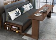 ghế giường sofa thiết kế thêm bàn làm việc