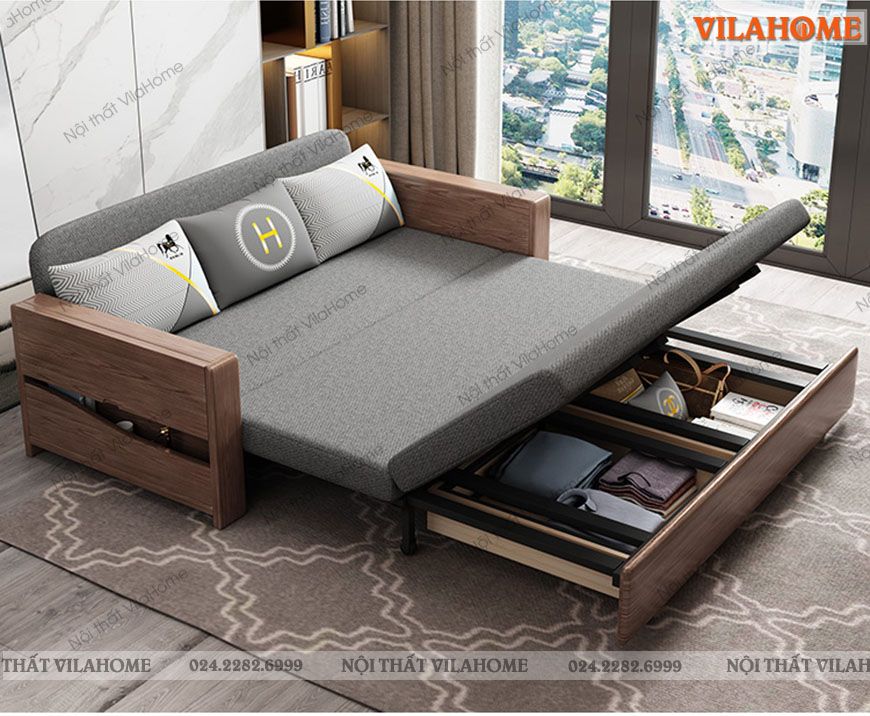 ghế giường sofa Vilahome đa năng, tiện ích cho mọi người sử dụng