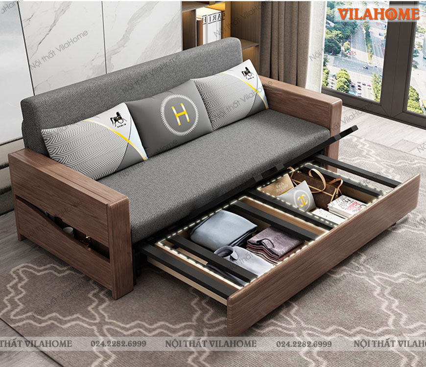 ghế giường kéo với thiết kế tinh tế, hiện đại nhất năm 2021
