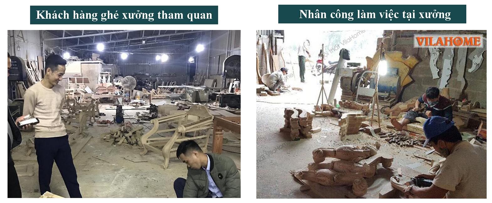 xưởng sản xuất nội thất cho thị trường quận Hà Đông, Hà Nội