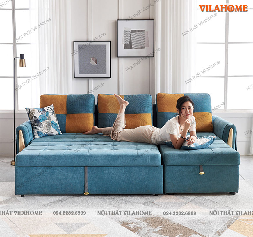 Ghế sofa kết hợp giường ngủ đẹp hàng nhập khẩu Châu Âu