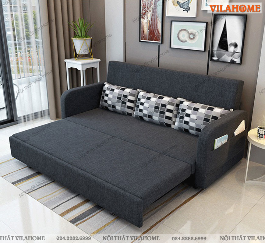 ghế sofa bed kéo ra thành giường đơn giản nhuwnngx hiện đại sang trọng tại Hà Nội 