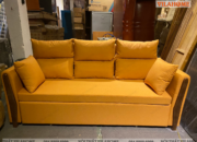 sofa màu vàng
