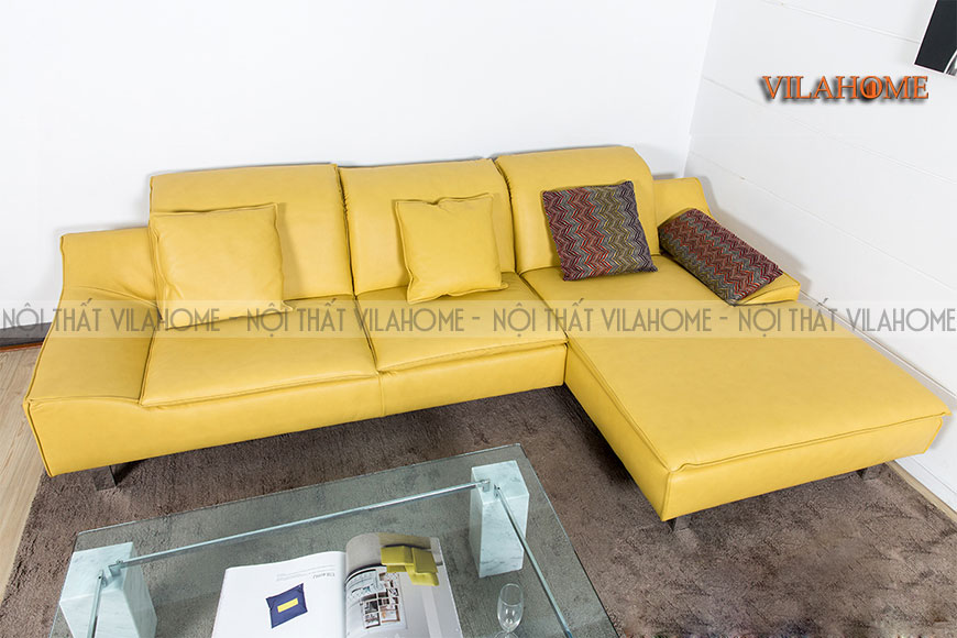 Ghế sofa màu vàng