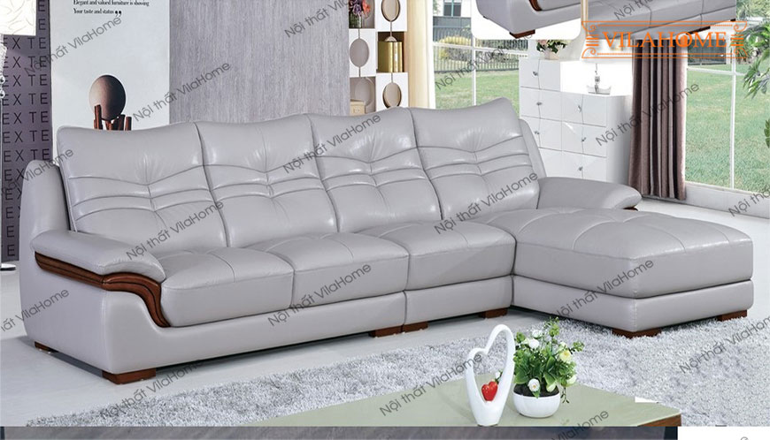 Sofa cao cấp màu ghi xám mã 5016