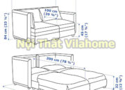 Kích thước chuẩn của sofa giường - sofa bed