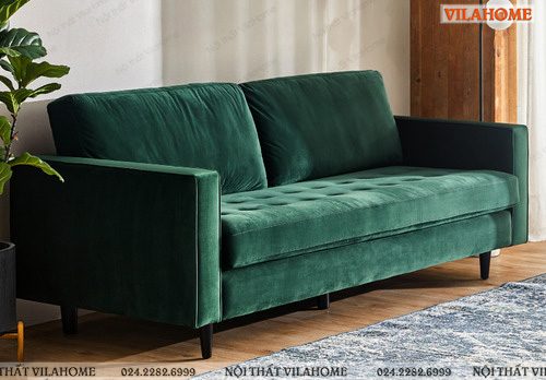sofa xanh hiện đại 
