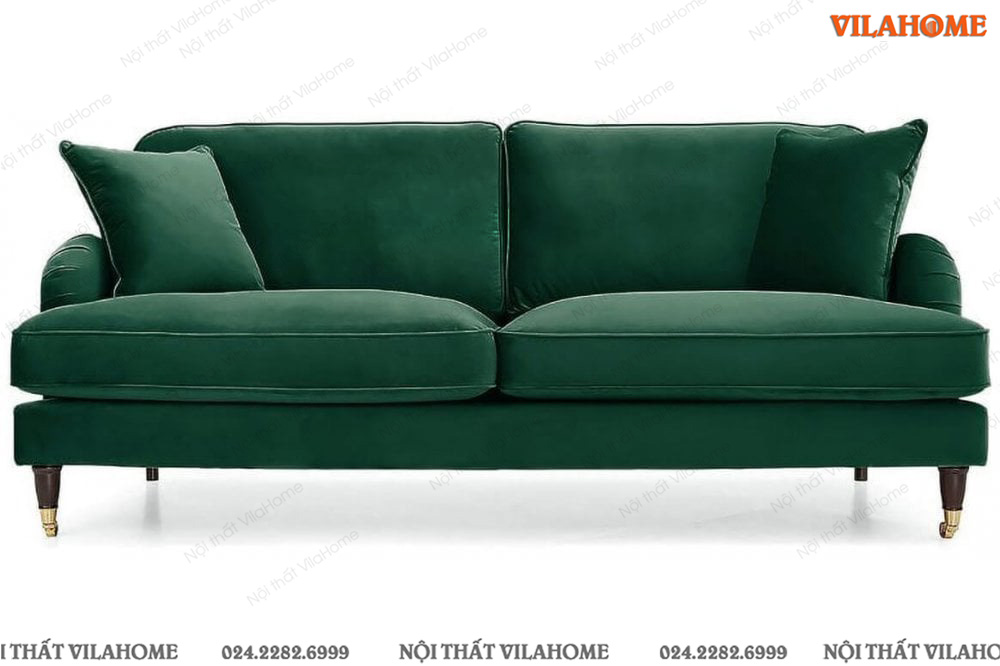 sofa xanh hiện đại 