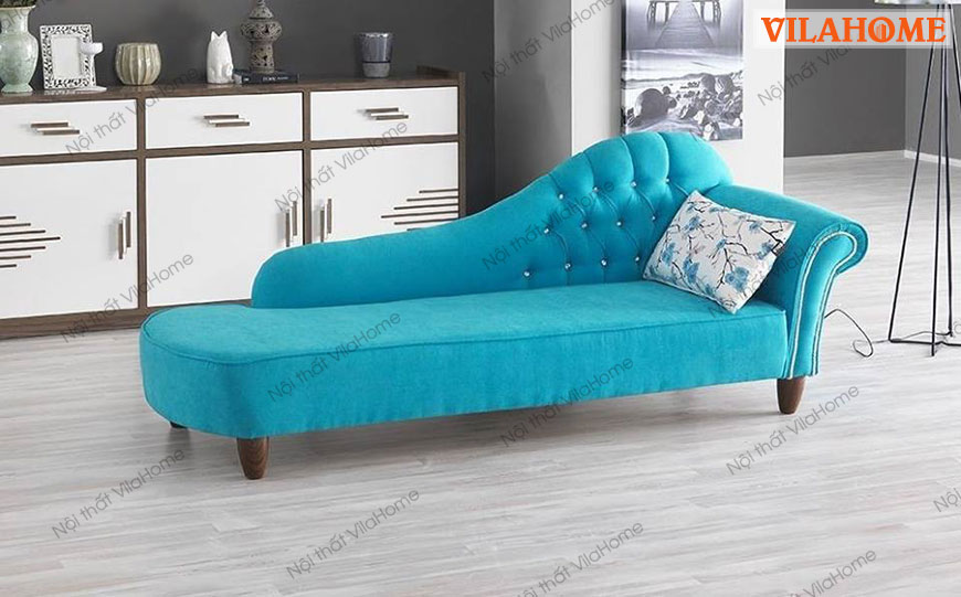 Sofa màu xanh dương VilaHome.