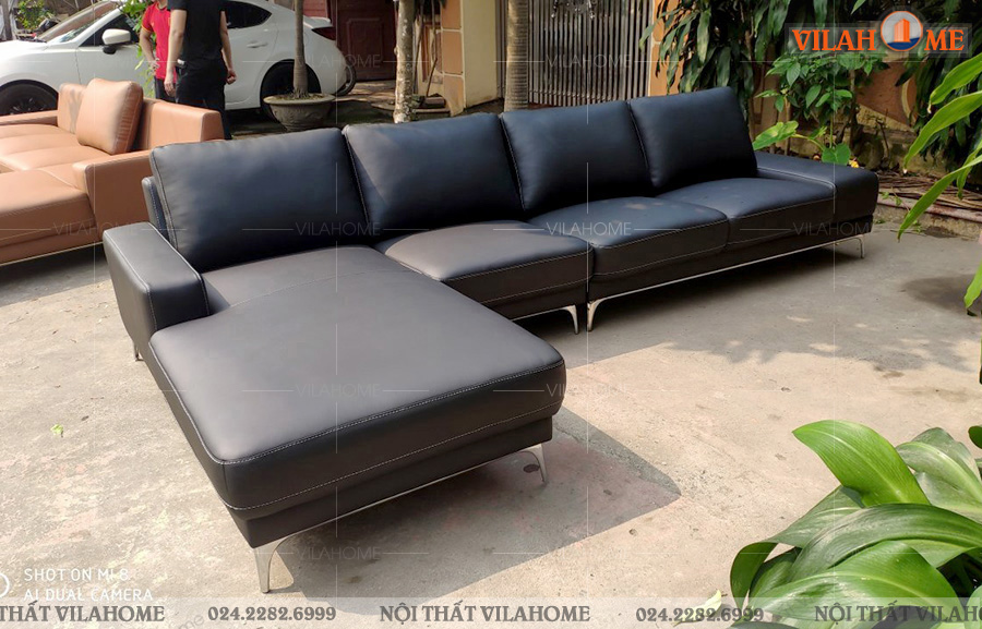 sofa hải dương màu đen