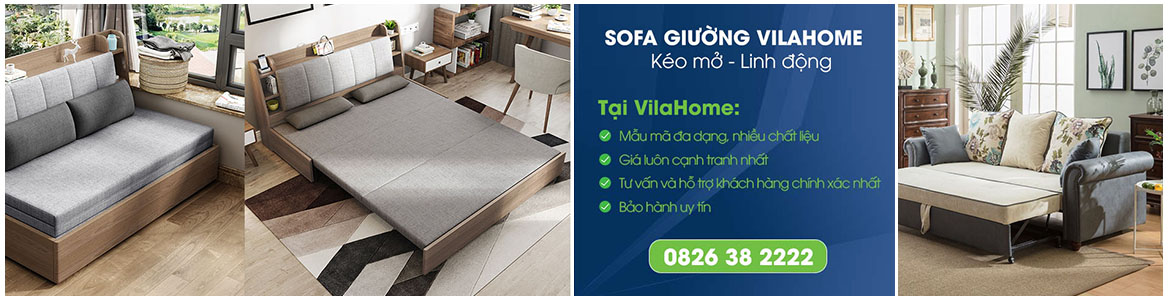 Vilahome-địa chỉ cung cấp sofa giường chất lượng tại Hà Nội