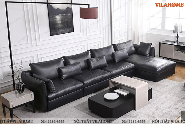 ý nghĩa phong thủy sofa cao cấp màu đen.