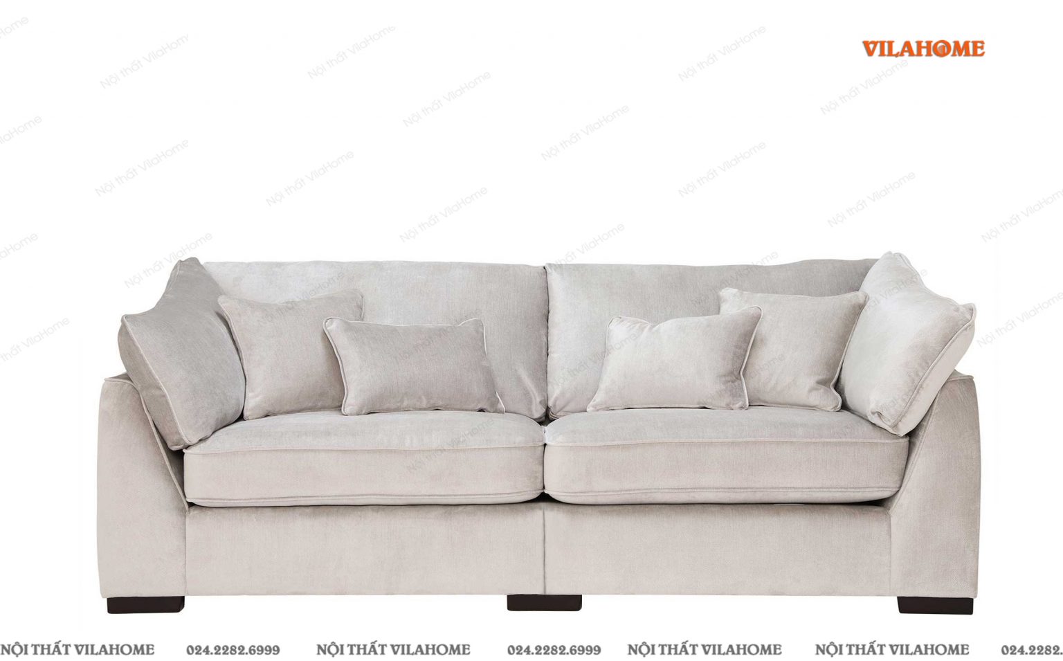 sofa 4 chỗ đẹp trắng