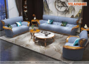 sofa hải dương màu xanh