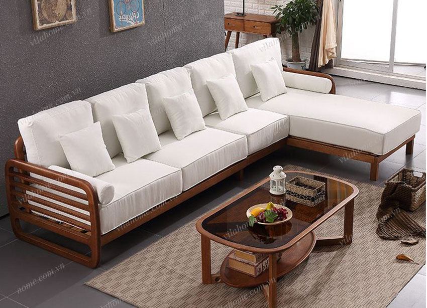 sofa gỗ thái bình