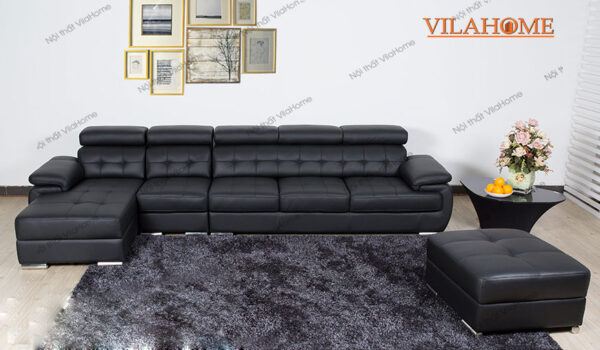 Sofa Phòng Khách màu đen 3.2m x 1.8m