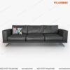 sofa văng màu đen dài 1m9