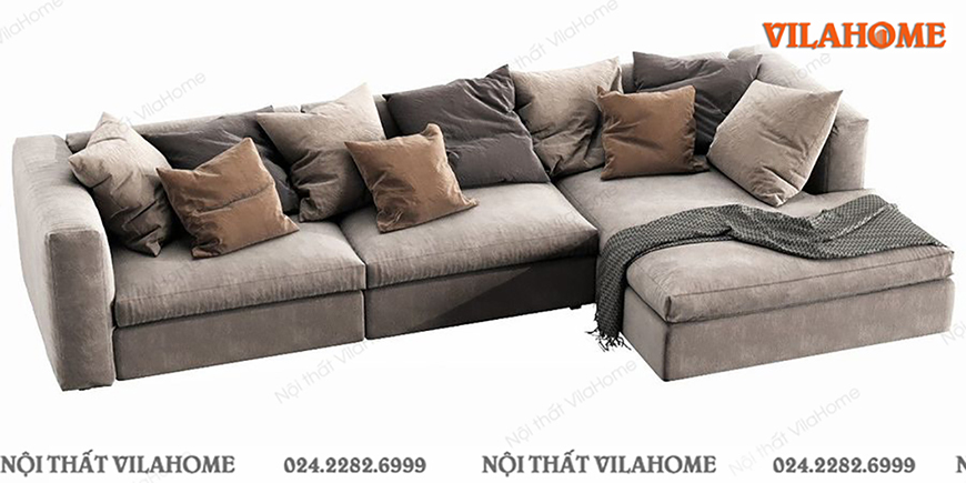 Sofa cho căn hộ chung cư diện tích rộng