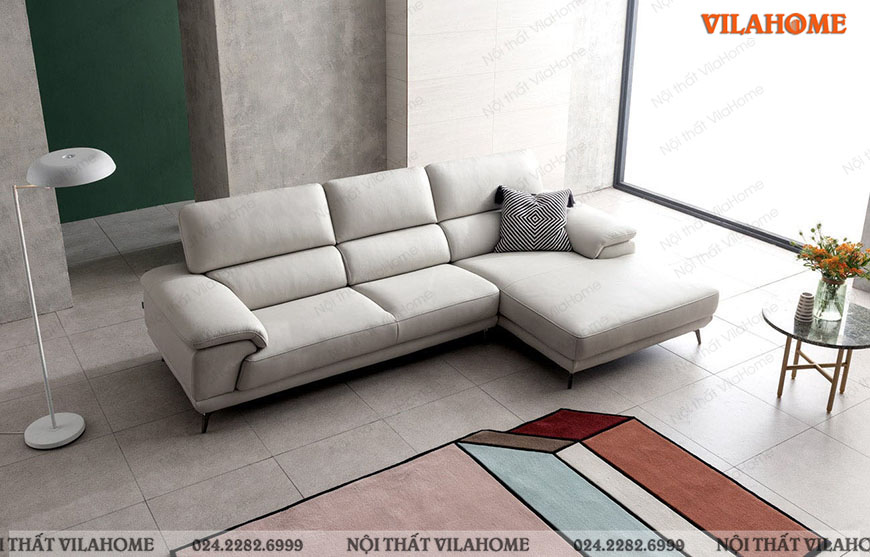 Sofa góc da 2m9 - sự lựa chọn hàng đầu cho những nơi có diện tích rộng lớn