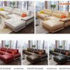 Bộ sưu tập mẫu sofa phòng khách góc chữ L đệm dày