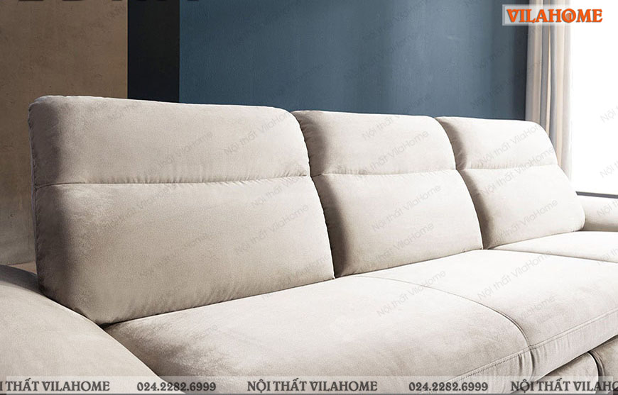 mẫu sofa văng nỉ be
