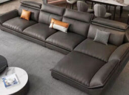 CC114 – Sofa cao cấp cỡ lớn kiểu Ý đệm mỏng chân thấp