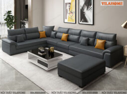 GDF172 – Bộ sofa góc chữ L cỡ lớn 3m9 x 2m