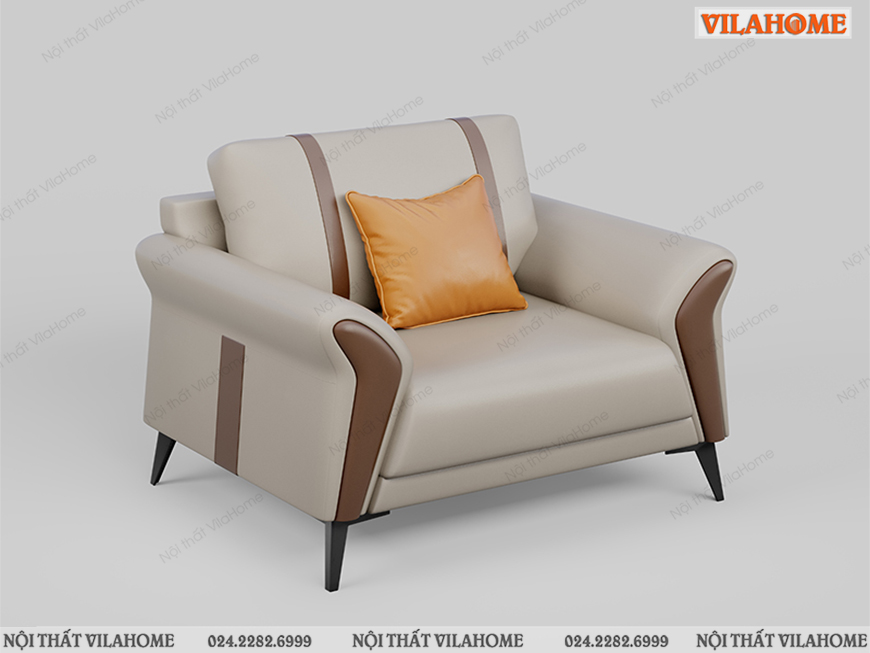 Ghế sofa da cho văn phòng giá rẻ VP333