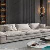 Sofa vải văng cỡ lớn hiện đại