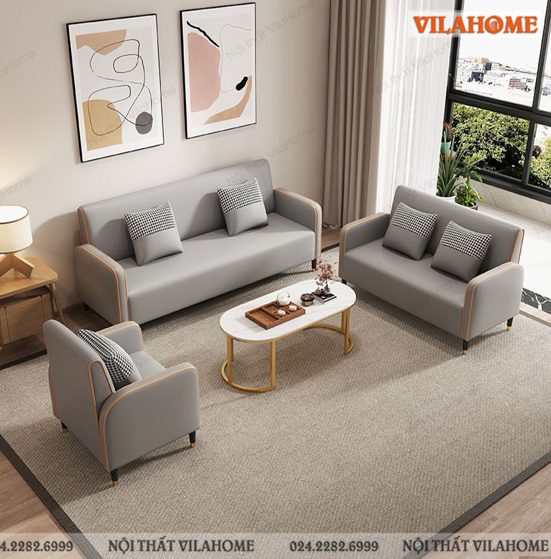 Bộ sofa văng 321 cho phòng khách SFV016