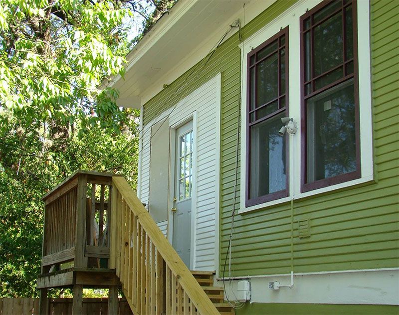 Đặc điểm sơn nhà ngoài màu xanh lá cây