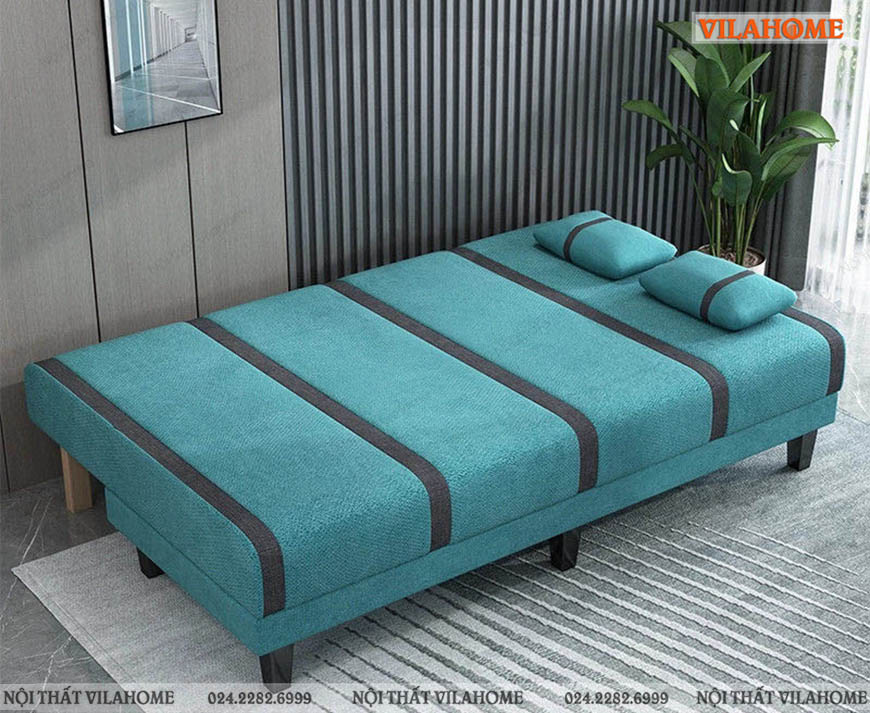 Ghế giường thông minh màu xanh NS112