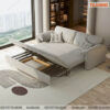 Sofa giường đẹp bọc da nhập khẩu NS136