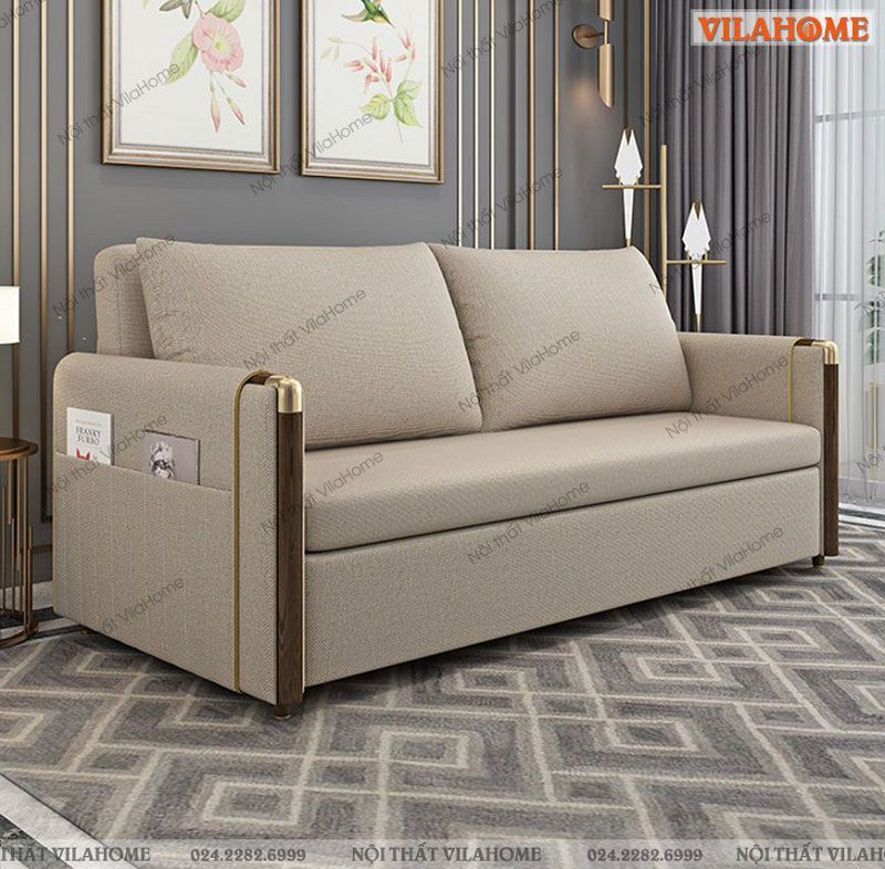 Mẫu 2: Sofa giường Đống Đa hiện đại - S116
