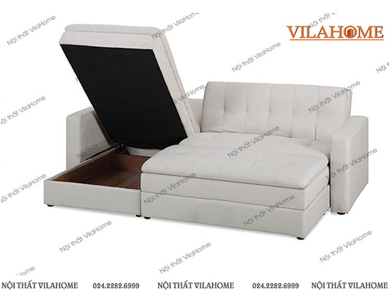 Sofa bed màu trắng mã 1533