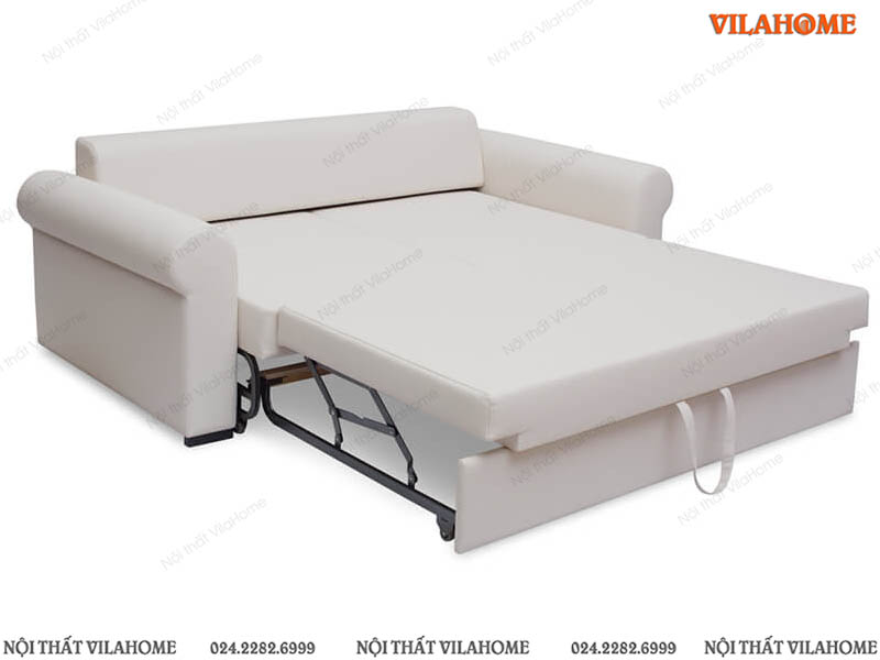 sofa giường màu trắng
