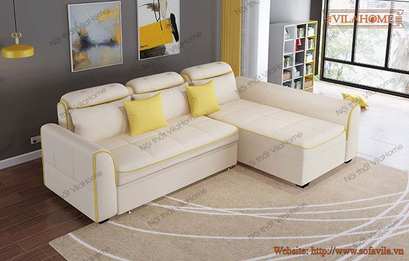 Sofa giường màu trắng cổ điển