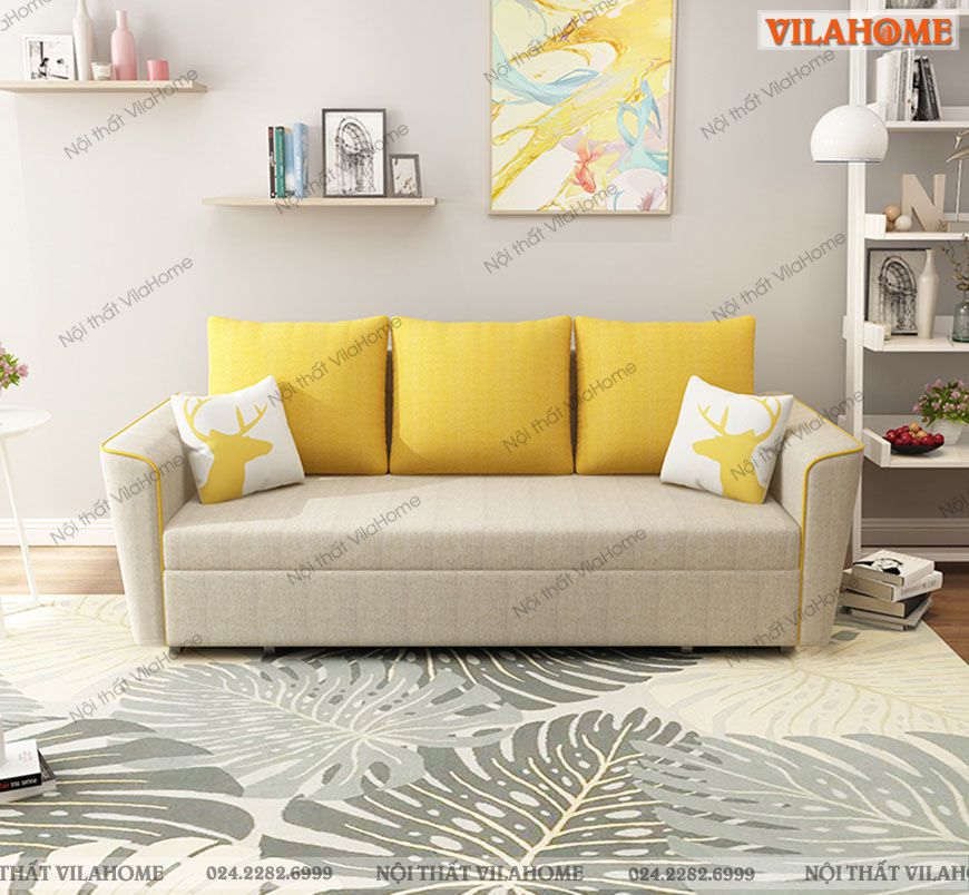 Sofa giường Quảng Ninh đẹp - S902