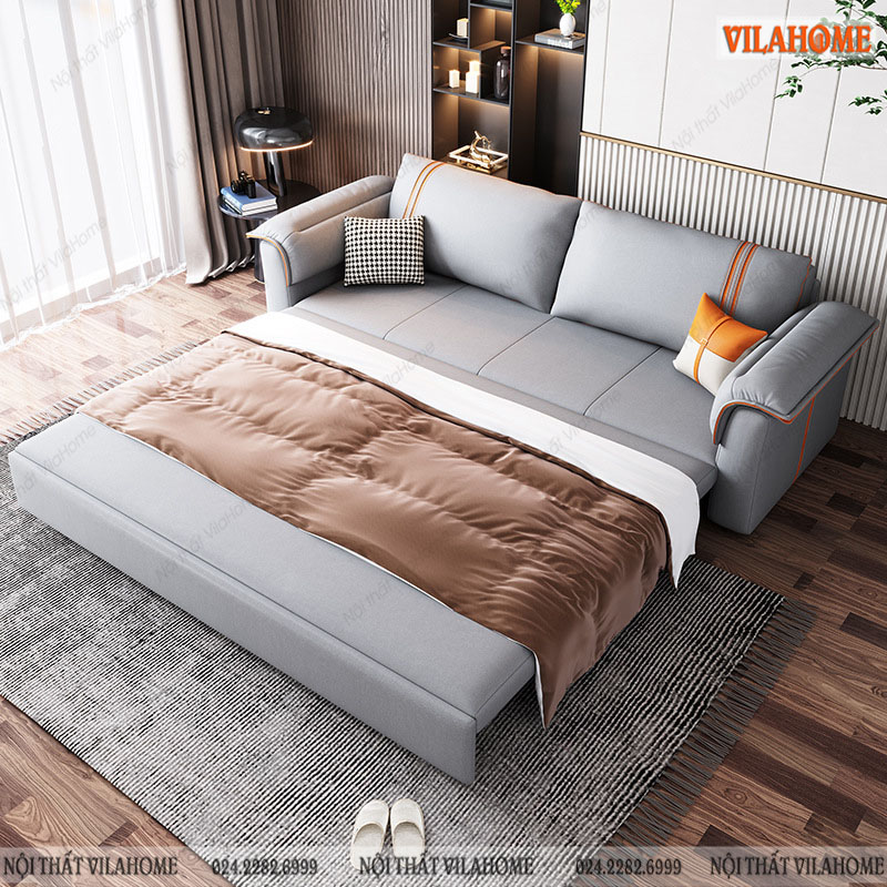 Sofa giường màu xám - NS153