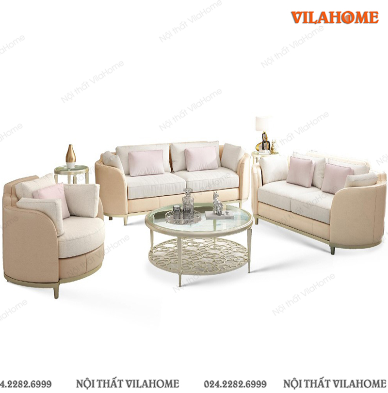 Sofa phòng khách giá rẻ hiện đại PK014