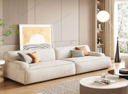 PK826 – Sofa phòng khách màu trắng nhập khẩu